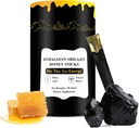 Shilajit 꿀 스틱, 30 스틱 - 순수한 Himalayan 수지, 에너지 부스트, 면역 지원 및 활력, 남성 및 여성을위한 SHILAJIT 꿀 스틱
