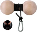 나무로 되는 손목 롤러와 Forearm strengthener, 그립 힘 Trainer, 팔 Blaster 운동선수, 손가락과 손목을 위한 Strength Trainer.