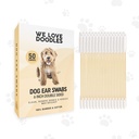 We Love Doodles Long Cotton Dog Ear Swabs | Dogs의 더블 사이드 Qtips | 대형 나무 클리너 볼 도구 | Q Tips Swab to Flush Puppy Ear | 애완 동물 귀를위한 깨끗한 목재 버드 | Wipes Solution Q-Tips