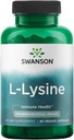 Swanson Amino 산 Ajipure L-Lysine 약제 급료 500 밀리그램 90 Veg 캡슐