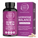 여성용 호르몬 균형 – PMS 지원 보충교재, 망투명 & Perimenopause | Bloating Relief, Menstrual Cramp, Mood, PMDD | Chasteberry Supplements, Black Cohosh, Dong Quai | Vegan, Non-GMO, 60 Ct
