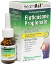 HealthA2Z® Fluticasone Propionate Nasal Spray | 스프레이 당 50 mcg | 24 시간 알레르기 완화 | 72 스프레이 | 0.38 fl oz. (11.1mL) | Nasal Decongestant | Non-Drowsy | 알레르기 완화 스프레이