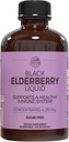 국가 농장 Elderberry 액체, 항 산화제, 설탕에 풍부한 건강한 면역 체계, 8 Fl Oz를 지원