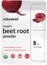 NatureBell Organic Beet Root Powder 5Lbs | 4,000mg Per 서빙 – 집중된 전체적인 Beet Root Source | 높은 Dietary Nitrates – 익지않는 Superfood 보조제 – Vegan Shakes & Smoothies를 위해 중대한 – 비 GMO