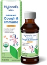 Hyland의 Kids Daytime Organic Cough Syrup and Immune Support with Agave, Elderberry 및 Pomegranate, Soothes Cough 및 Immunity 지원, 4 Fl. Oz