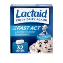Lactase Enzyme를 가진 Lactaid 빠른 행동 Lactose Intolerance 기복 모자lets는 가스, bloating & Diarrhea 때문에 Lactose 감도, 여행 & On-The-Go, 1의 32 팩에 대하 이상적입니다