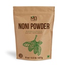 MB Herbals Noni Powder 8 oz | 227g (0.5 lb) | 스무디 주스와 쉽게 믹스 | 보존제 없음 | 글루텐 프리 | 팩 당 45 인분