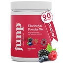 JUNP Electrolytes Powder No Sugar No Carbs, Wild Berry Fruit flavor Keto Electrolyte 음료 혼합 - 칼륨 및 소금 히스 분말 Electrolytes, Zero Calorie Sugar Free Electrolyte Powder, 90 서빙