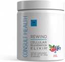 건강 Rewind 1,000 mg MSM, 셀룰러 회춘 분말 음료 혼합 - Lycopene, Polyphenols, Collagen & Elastin는 합동, 피부, 머리 및 못을 위한 지원 - 베리 풍미 - 30의 서빙을 냉각합니다