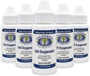 Cell Oxygenator 1 Fl Oz Bottle (Pack of 5), 액체 농축 셀 산소 드롭 물 매일 영양 다이어트 보충, 지원 면역 체계, 매일 사용 스포츠 선수를위한
