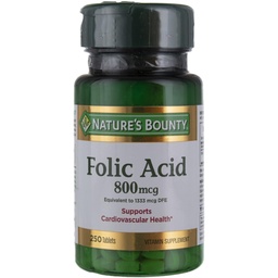 성격 Bounty Folic 산 보충교재, 지원 심장 혈관 건강, 800mcg, 다, Flavour 없음, 750 조사, 3의 팩