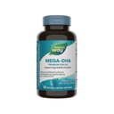 Nature 's Way Mega-DHA Premium Fish Oil, 지원 눈과 뇌 기능 *, 오메가 3, 2,000 생선 기름 mg 당 2-Softgel 서빙, 60 Softgels (포장 월병)