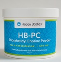 HB-PC Phosphatidyl Choline-40%, 300 g, GMO-FREE 분말 (HBPC) 행복한 몸