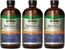 (3 팩) - 자연 답변 - 오메가 3 액체 | 480ml | 3 팩 쌍