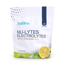 NuEthix Formulations NU-LYTES Electrolytes Hydration Packets, Zero Calories, Zero Sugar, Zero Carbs, Non-GMO, Electrolytes Powder Packets, Glycogen Replenishment, 15 서빙 (Lemon Lime)