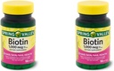 봄 건강 스프링 밸리 Biotin 1000 Mcg 300 (2x150) 건강한 피부, 헤어 및 손톱 + 비타민 가이드 ©