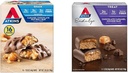 Atkins Caramel 초콜릿 너트 롤 스낵 바, 섬유, 2g 설탕, 16 카운트 및 Endulge 초콜릿 Caramel Mousse Bar, 디저트 좋아하는, 1g 설탕, 섬유, 5 개 카운트