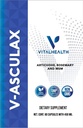 Vital Health V-Asculax Circulation Support – 심장 건강, 혈액 흐름, 유체 Retention & 동맥 순환 – Witch Hazel, Rue, Artichoke, Rosemary, MSM 및 말테스가있는 자연 초본 공식