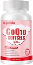 PQQ, BioPerine & Omega-3, Coenzyme Q10 (Ubiquinone)를 가진 CoQ10-400mg-Softgels 높은 흡수, 강력한 산화 방지제, 지원 심장 & 에너지 생산, 120의 서빙