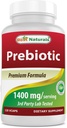 제일 자연적인 Prebiotics 섬유 XOS (Xylo Oligosaccharide) 1400mg 서빙 120 Veg 캡슐