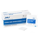 JMU 100 팩 Sterile Gauze 패드 2x2, 8-ply 고 흡수성 비-Woven Sterile Gauze 스폰지