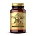 Solgar 채식 DHA 200 mg - 50 채식 Softgels - 자연적으로 Sourced Omega-3 - Vegan, 글루텐 무료, 낙농 무료 - 50 서빙