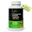 칼륨 Iodide 정제 130 mg | 방사선 노출을위한 120ct 요오드 정제 - 칼륨 Iodine 알약 - YODO Naciente - KI 알약 - 미국에서 만든 - ThyroShield