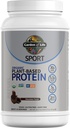 Probiotics, BCAAs, NSF 인증, 글루텐 프리 & 스포츠, 비 GMO, 스포츠 단백질 분말, 19 서빙, 초콜릿과 생명 유기 채식 단백질 분말의 정원