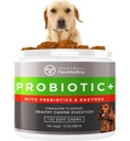 PawMedica Dog Probiotics 및 Digestive Enzymes, 미국, 개를위한 애완 동물 Probiotic Chews, Prebiotics & Probiotic Dog Digestive Support, Probiotic Treats - 120 개 Probiotic Chews