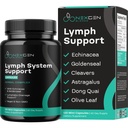 허브 림프 시스템 지원 보충 - Echinacea Goldenseal Astragalus와 림프 배수 및 면역 지원 - Vegan Non-GMO 글루텐 무료 (2 달)