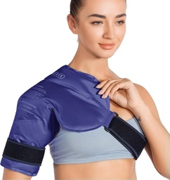 REVIX 어깨 얼음 팩 회전 장치 팔목 찬 치료, 어깨 통증 완화, Bursitis 및 Swelling, 찬 압착 어깨 얼음 포장을 위한 Injuries 재사용할 수 있는 젤을 위한 얼음 팩