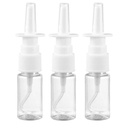 Medsuo 3pcs 10ml Nasal 살포 병 안개 살포 병 명확한 빈 Rhinitis 배려 스프레이어 Saline 정유를 위한 직접 살포 콘테이너