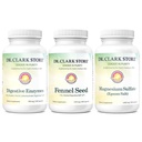 Clark Store Flat Tummy & Debloating Kit – Bloating Relief, Flat Stomach & Improved Gut Health에 대한 천연 소화 지원