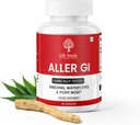 Life Aveda Aller Gi - Runny Nose, Sneezing, Itchy, Watery Eyes를 위한 Allergy Relief Medicine (500mg)을 완성하십시오 | 계절 알레르기를 위한 All-in-One Ayurvedic 약 | 60 캡슐 (2 달 공급)