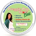Preggie Pop Drops Plus | 21 Drops | 임신 중에는 비타민 B6, 모닝 시력 & 아나스 기복 | 임산부 & 아기 안전 | 글루텐 프리 | 두 가지 맛: 레몬 & 라즈베리