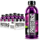 Protein2o 15g Whey Protein Isolate Infusion Water, 음료, 설탕 무료, 글루텐 무료, Lactose Free, Harvest Grape, 16.9 oz Bottle (12 포장)