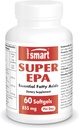 Supersmart - 하루 (고강도) - EPA 물고기 기름 보충교재 - 자연적인 Omega 3 농축물 - EicosaPentaenoic 산 | Non-GMO & 글루텐 자유로운 - 60 Softgels
