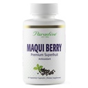 파라다이스 허브, 유기 Maqui 베리 추출물, 400 mg, 신선한, 동결 건조 우수한 효능, 비 GMO, Vegan, 60 캡슐에 대 한 농축