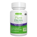 Igennus 청결한 Biotin 10,000mcg, 높은 힘 비타민 B7의 실험실 확인된, Vegan, 1-a-Day의 삼비 캡슐에 작은 쉬운, 맛 또는 냄새 후에 아니, Hypoallergenic