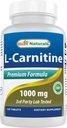 정제 당 제일 자연적인 L 카르니틴 Fumarate 1000mg - 120 조사 - 세포 에너지 부스트