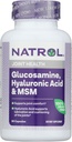 Natrol 글루코사민, Hyaluronic 산 및 MSM의 90의 캡슐