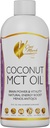 Cocó March N.M.D MCT Oil - 간헐적 인 Fasting Support, Metabolism, Brain Power Boost, 코코넛의 천연 에너지, 글루텐, 다이리, 소이, 비건 & Keto-Friendly, 32 Fl Oz