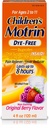 Motrin 아이들의 구두 중단 염료 자유로운, Ibuprofen, Fever 흡진기, 베리, 4 Fl.Oz