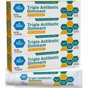 MED Pride Triple Antibiotic Pride Ointment Tube 1 Oz 4-Pack, 아연, 네오미신, 폴리미신과 함께 Minor Wounds, Scratches, Abrasions를위한 응급 처치