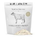 NorCal Organic Vanilla Whey Protein - 2lbs | Grass-Fed, Single-Origin Vanilla | 캘리포니아 농장에서 비 GMO 및 American Humane 인증