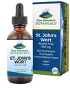 순수한 산 식물 St Johns Wort Tincture - Kosher Liquid St. John 's Wort 알코올 무료 추출물 500mg Vegan 보충