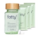 Fatty15 C15:0 Pentadecanoic 산 보충교재 Longevity Nutrient - 90 Vegan 캡슐 - 물고기 기름 오메가 3의 3x 세포질 이점 - Gut 건강, 간섭 지원, & Mitochondrial 건강
