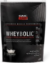 GNC AMP Wheybolic 임상으로 입증된 단백질 분말, 40g Whey Protein, BCAA, Leucine, 증가 근육 힘, 근육 건물, 3rd 당 시험되는, 글루텐 자유로운, 고전적인 바닐라, 10의 서빙