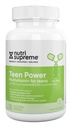 Nutri Supreme Teen Multivitamin for Boys and Girls 12-17, 최고의 Kosher One Per Day Teen Vitamins, Teen Development 및 Immune Health에 대한 공식화, 30 캡슐